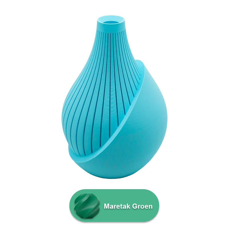 Elodie 3D-Vase – 3D-gedruckte Vase – nachhaltiges PLA – geeignet für künstliche Blumen