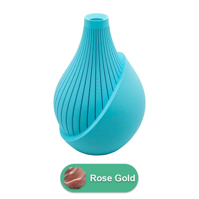 Elodie 3D-Vase – 3D-gedruckte Vase – nachhaltiges PLA – geeignet für künstliche Blumen
