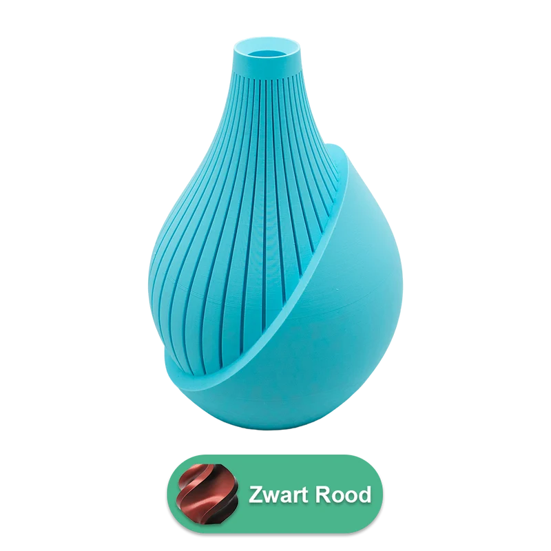 Elodie 3D-Vase – 3D-gedruckte Vase – nachhaltiges PLA – geeignet für künstliche Blumen