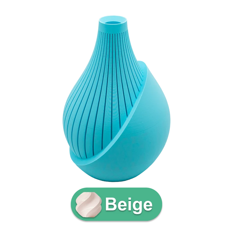 Elodie 3D-Vase – 3D-gedruckte Vase – nachhaltiges PLA – geeignet für künstliche Blumen