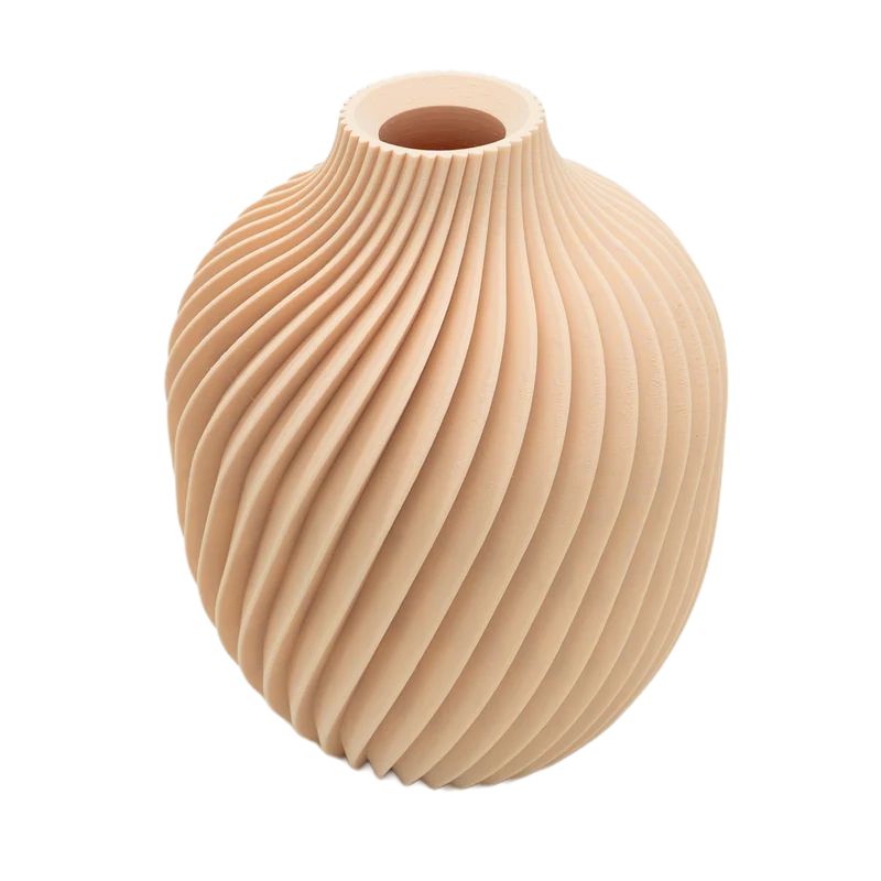 Nova 3D Vase – 3D-gedruckte Vase – Nachhaltiges PLA – Geeignet für künstliche Blumen