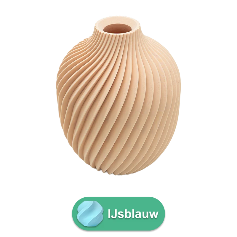 Nova 3D Vase – 3D-gedruckte Vase – Nachhaltiges PLA – Geeignet für künstliche Blumen