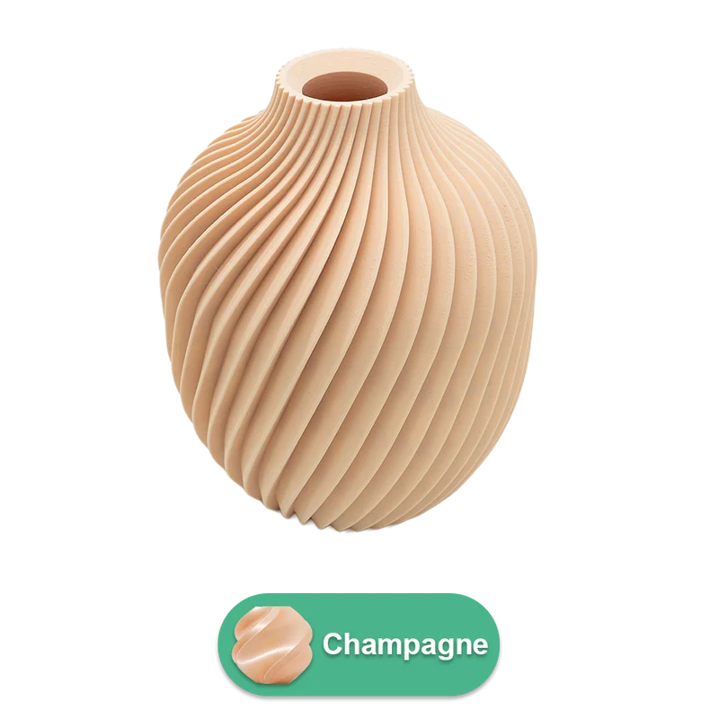 Nova 3D Vase – 3D-gedruckte Vase – Nachhaltiges PLA – Geeignet für künstliche Blumen