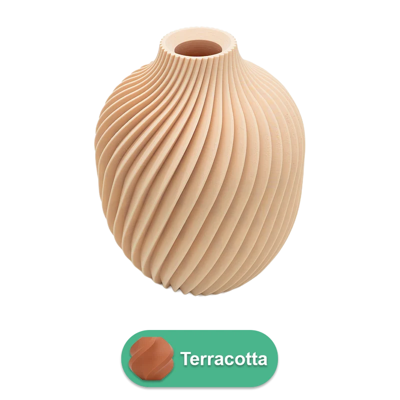 Nova 3D Vase – 3D-gedruckte Vase – Nachhaltiges PLA – Geeignet für künstliche Blumen