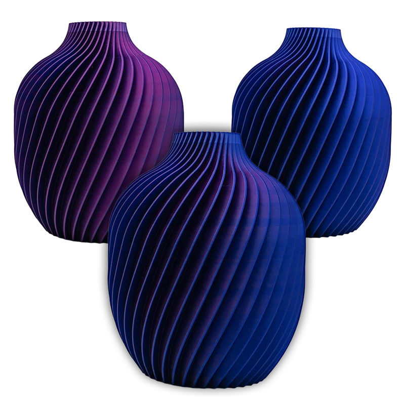 Nova 3D Vase – 3D-gedruckte Vase – Nachhaltiges PLA – Geeignet für künstliche Blumen