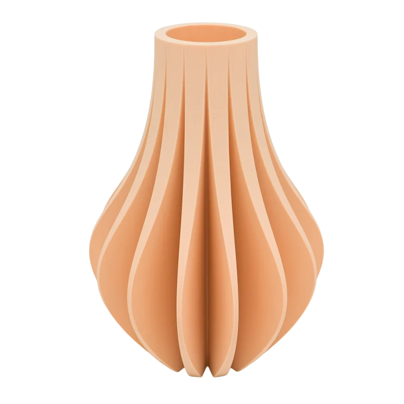 Aventa 3D-Vase – 3D-gedruckte Vase – nachhaltiges PLA – geeignet für künstliche Blumen