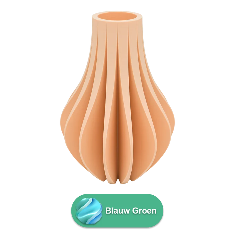 Aventa 3D-Vase – 3D-gedruckte Vase – nachhaltiges PLA – geeignet für künstliche Blumen