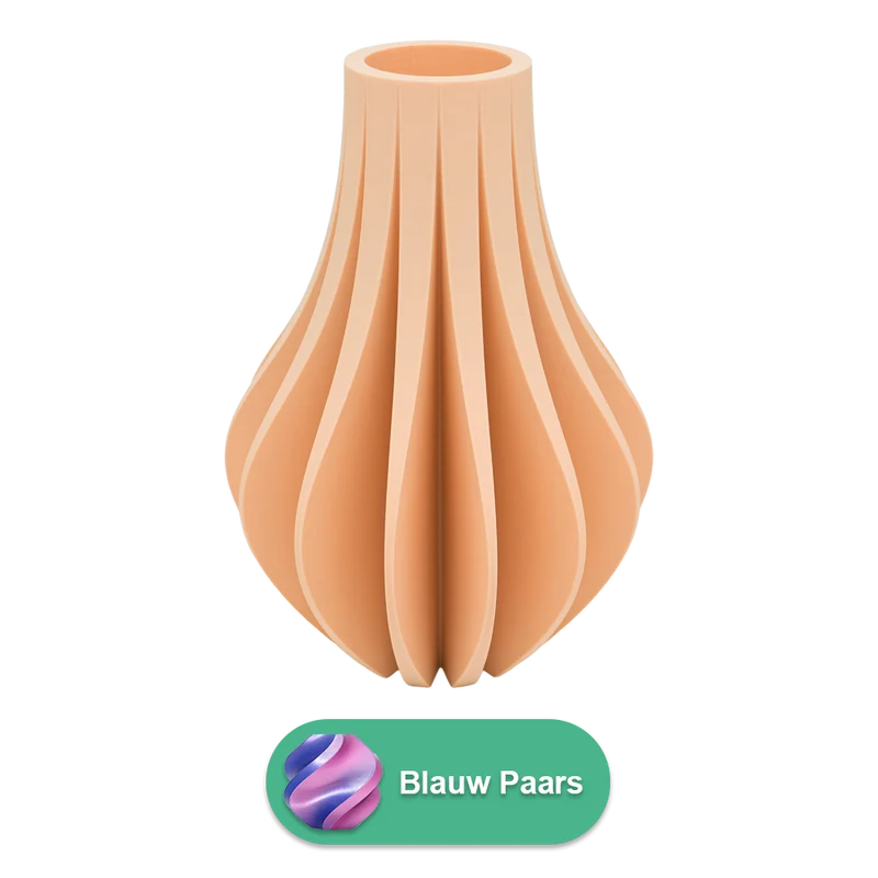 Aventa 3D-Vase – 3D-gedruckte Vase – nachhaltiges PLA – geeignet für künstliche Blumen