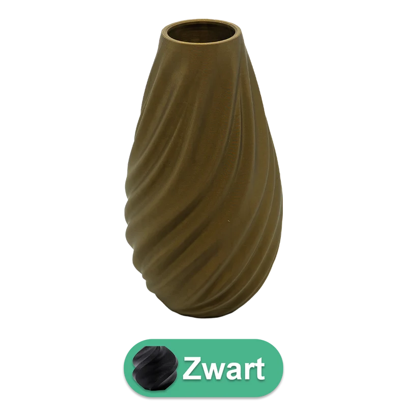 Lunaris 3D-Vase – 3D-gedruckte Vase – nachhaltiges PLA – geeignet für künstliche Blumen