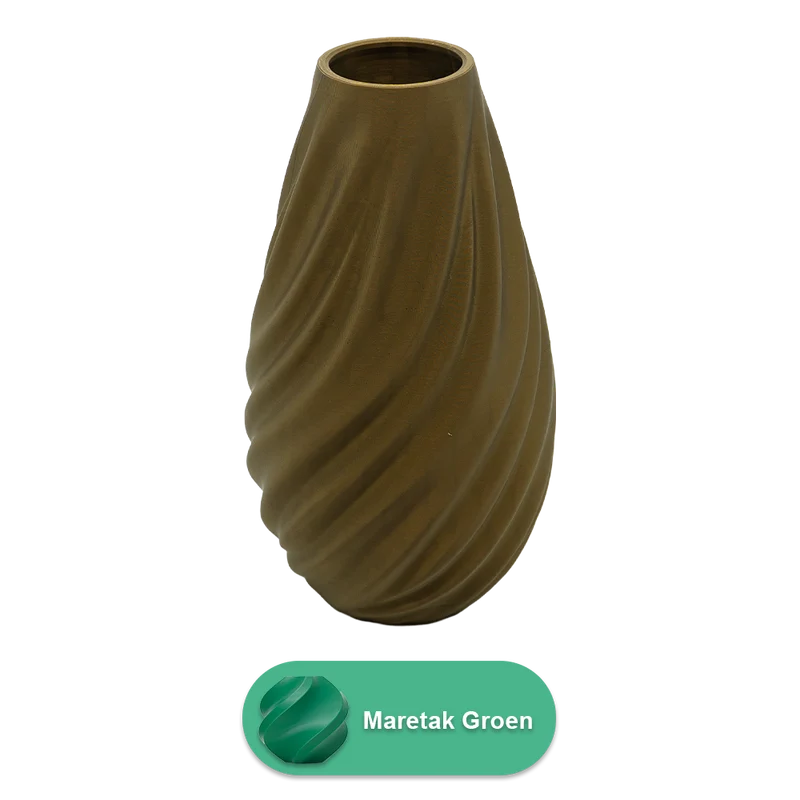 Lunaris 3D-Vase – 3D-gedruckte Vase – nachhaltiges PLA – geeignet für künstliche Blumen