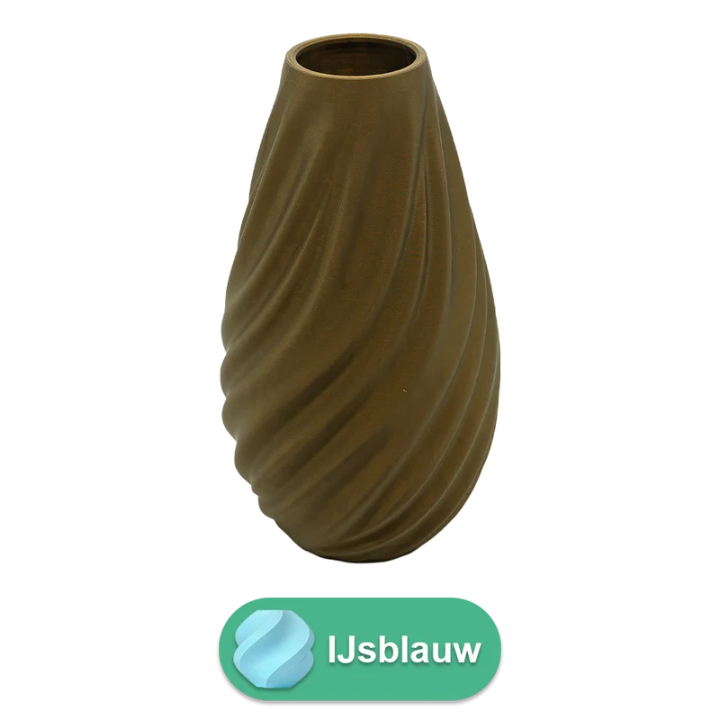 Lunaris 3D-Vase – 3D-gedruckte Vase – nachhaltiges PLA – geeignet für künstliche Blumen