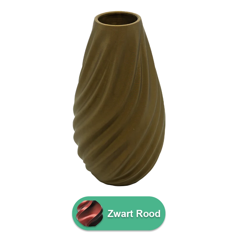 Lunaris 3D-Vase – 3D-gedruckte Vase – nachhaltiges PLA – geeignet für künstliche Blumen