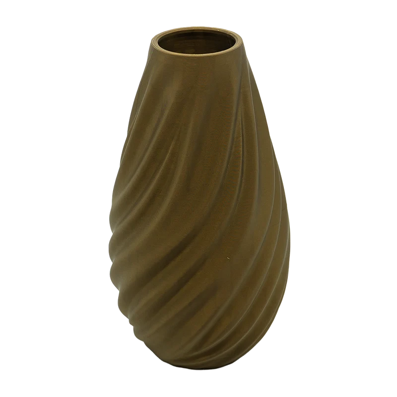 Lunaris 3D-Vase – 3D-gedruckte Vase – nachhaltiges PLA – geeignet für künstliche Blumen