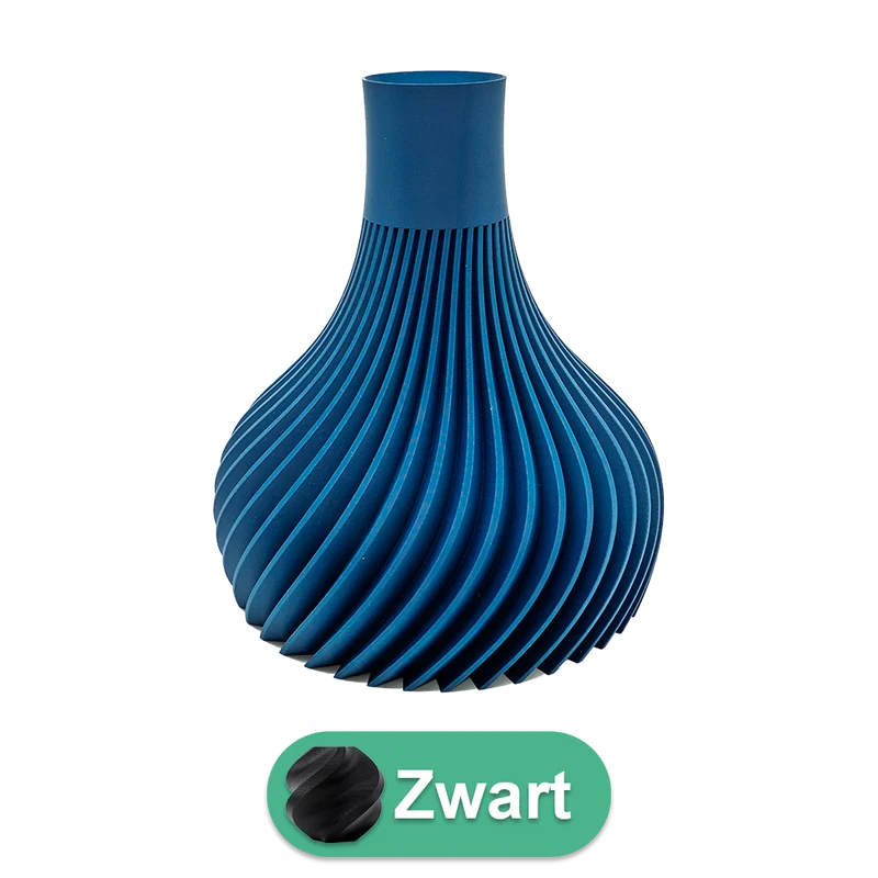 Virella 3D-Vase – 3D-gedruckte Vase – nachhaltiges PLA – geeignet für künstliche Blumen