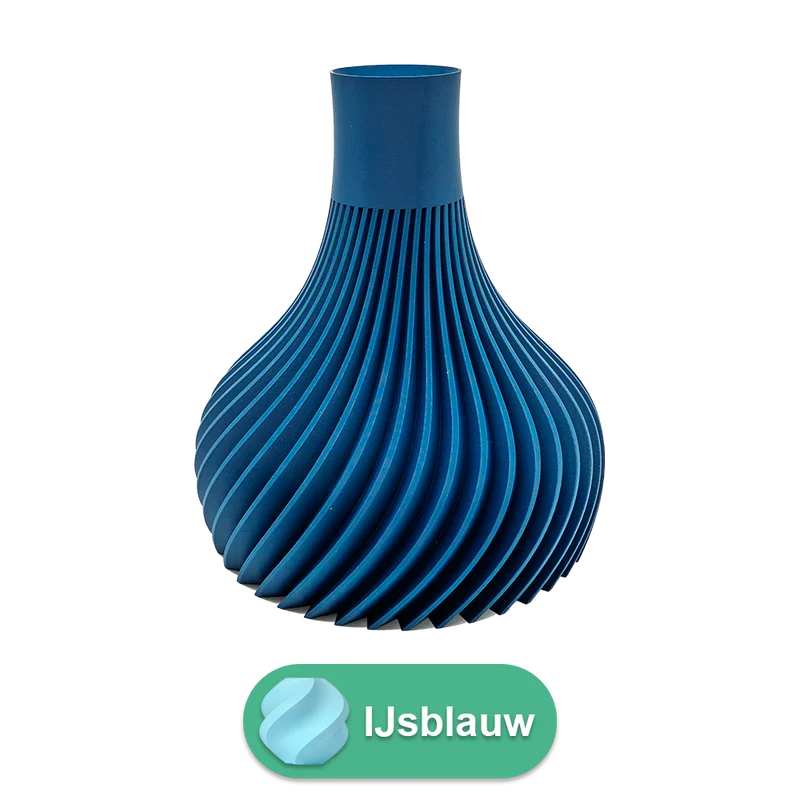 Virella 3D-Vase – 3D-gedruckte Vase – nachhaltiges PLA – geeignet für künstliche Blumen