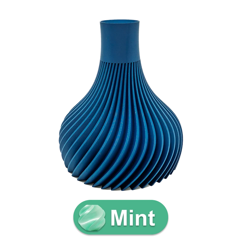 Virella 3D-Vase – 3D-gedruckte Vase – nachhaltiges PLA – geeignet für künstliche Blumen