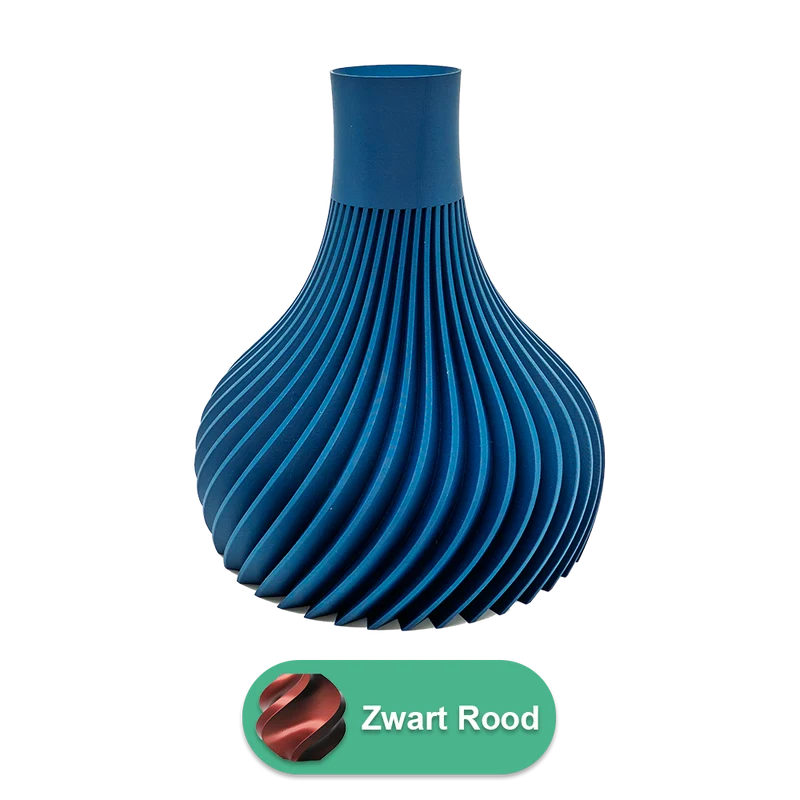 Virella 3D-Vase – 3D-gedruckte Vase – nachhaltiges PLA – geeignet für künstliche Blumen