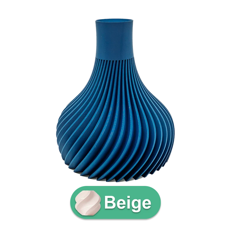 Virella 3D-Vase – 3D-gedruckte Vase – nachhaltiges PLA – geeignet für künstliche Blumen