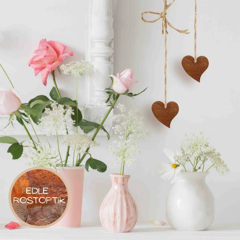 Edelrost Deko Herz | Geschenk Idee | Rost Hängedeko