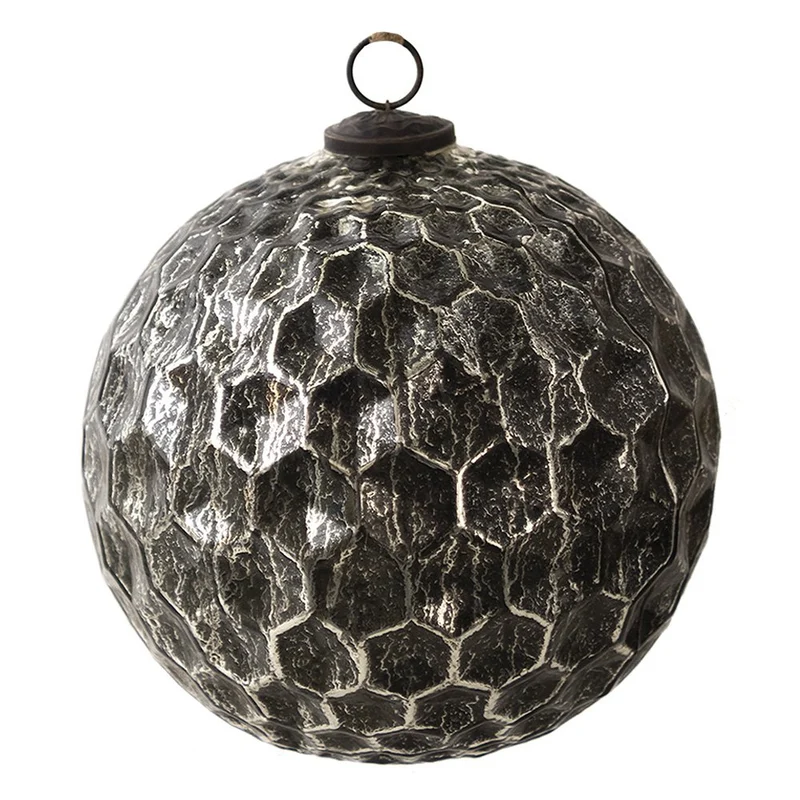 Weihnachtskugel XL Schwarz? 20x20cm