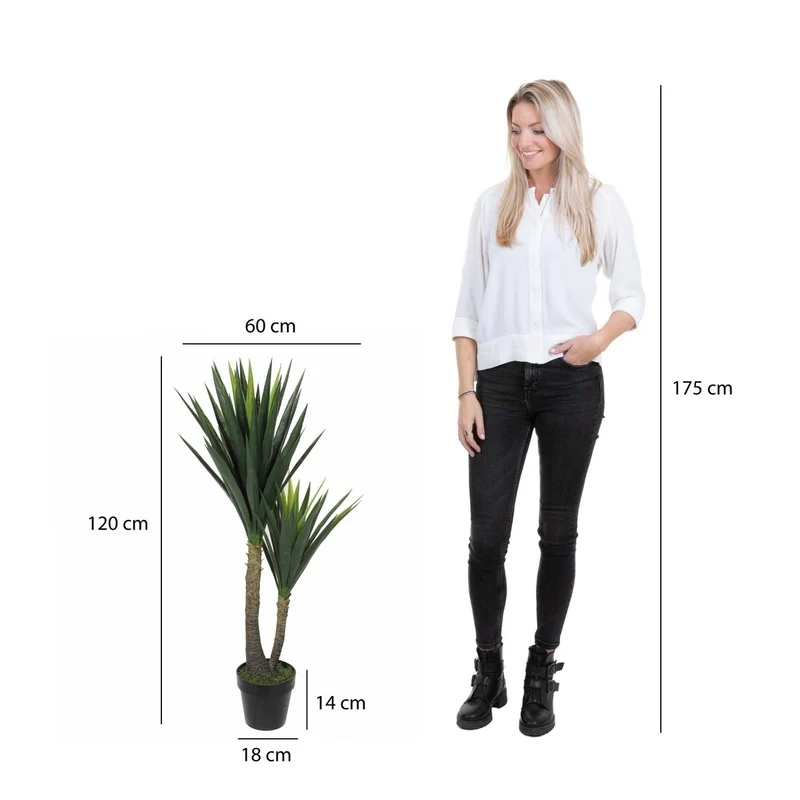Künstliche Yucca-Palme