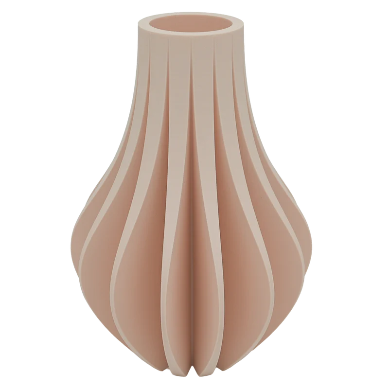 Aventa 3D-Vase – 3D-gedruckte Vase – nachhaltiges PLA – geeignet für künstliche Blumen