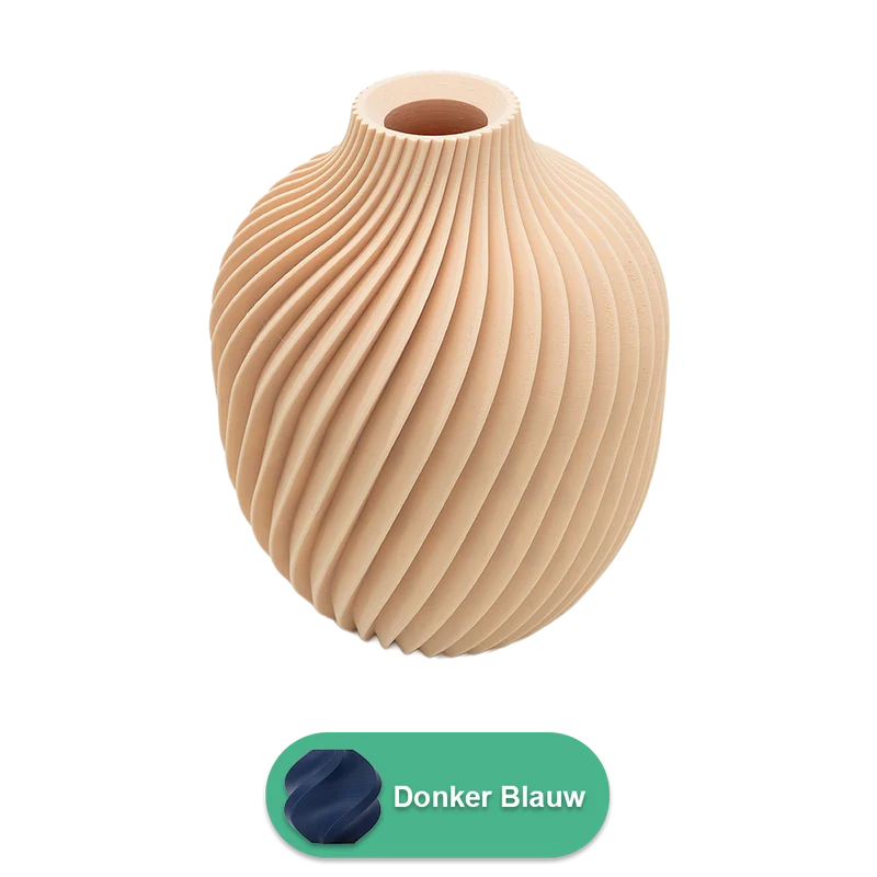 Nova 3D Vase – 3D-gedruckte Vase – Nachhaltiges PLA – Geeignet für künstliche Blumen