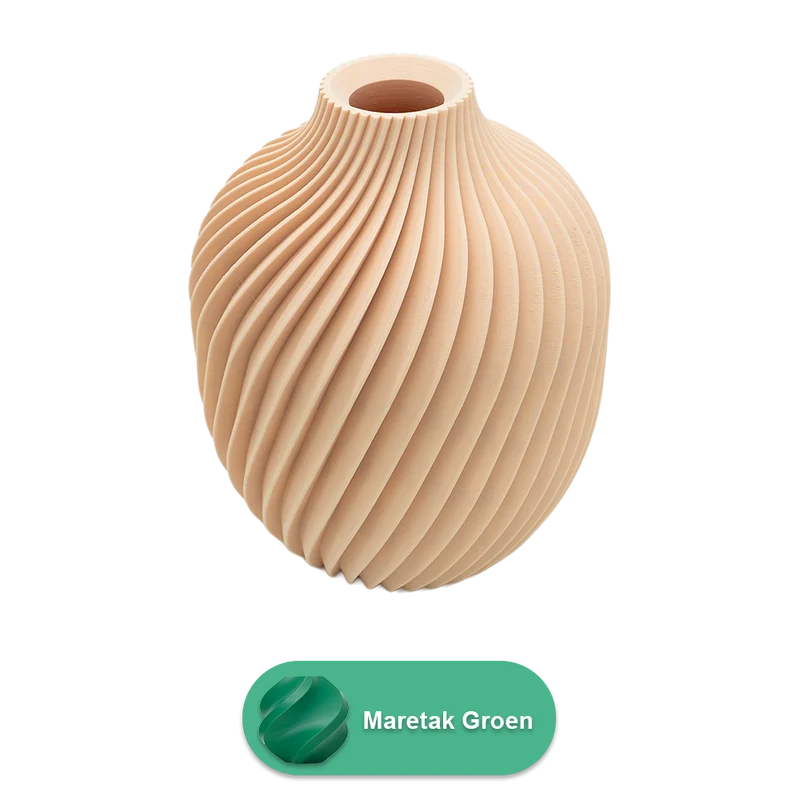 Nova 3D Vase – 3D-gedruckte Vase – Nachhaltiges PLA – Geeignet für künstliche Blumen