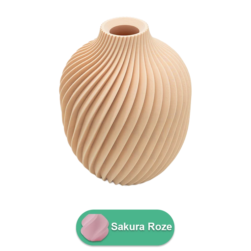 Nova 3D Vase – 3D-gedruckte Vase – Nachhaltiges PLA – Geeignet für künstliche Blumen