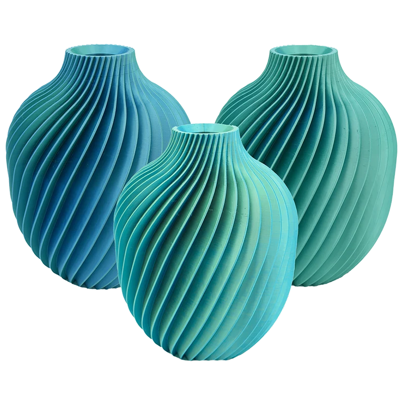 Nova 3D Vase – 3D-gedruckte Vase – Nachhaltiges PLA – Geeignet für künstliche Blumen