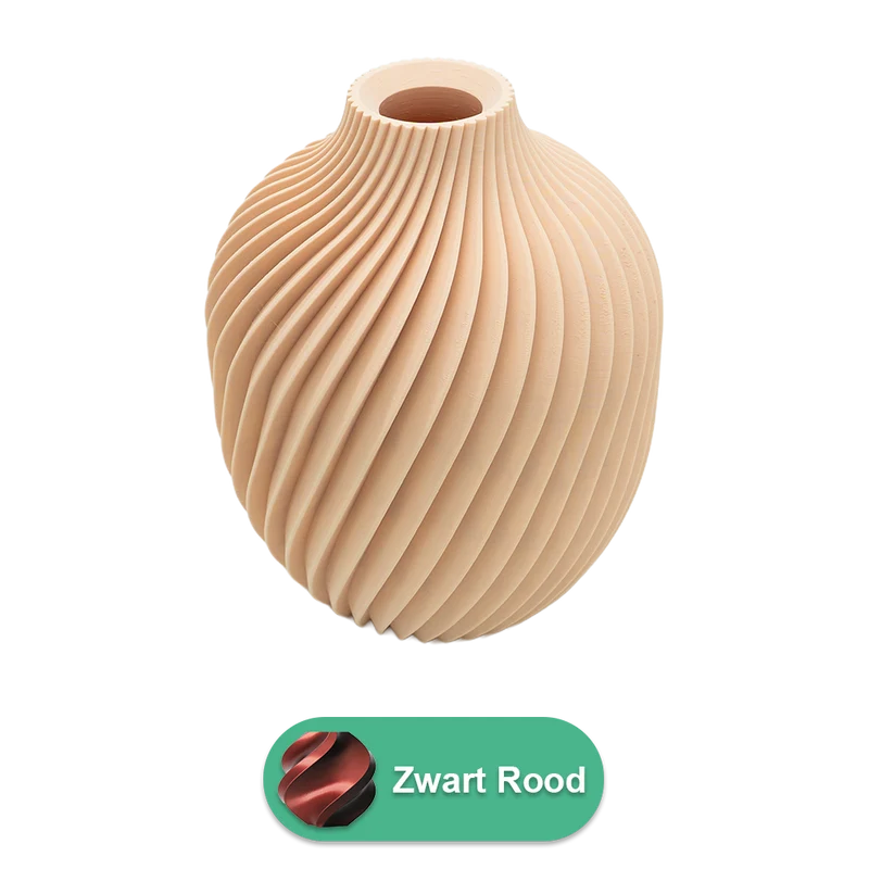 Nova 3D Vase – 3D-gedruckte Vase – Nachhaltiges PLA – Geeignet für künstliche Blumen