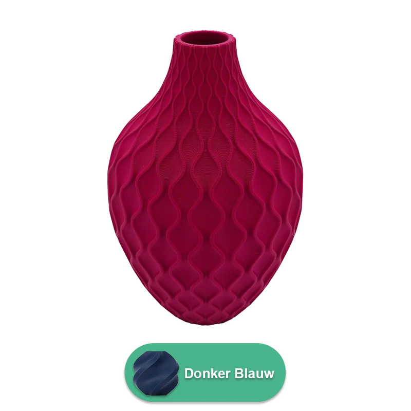Ophira 3D-Vase – 3D-gedruckte Vase – nachhaltiges PLA – geeignet für künstliche Blumen