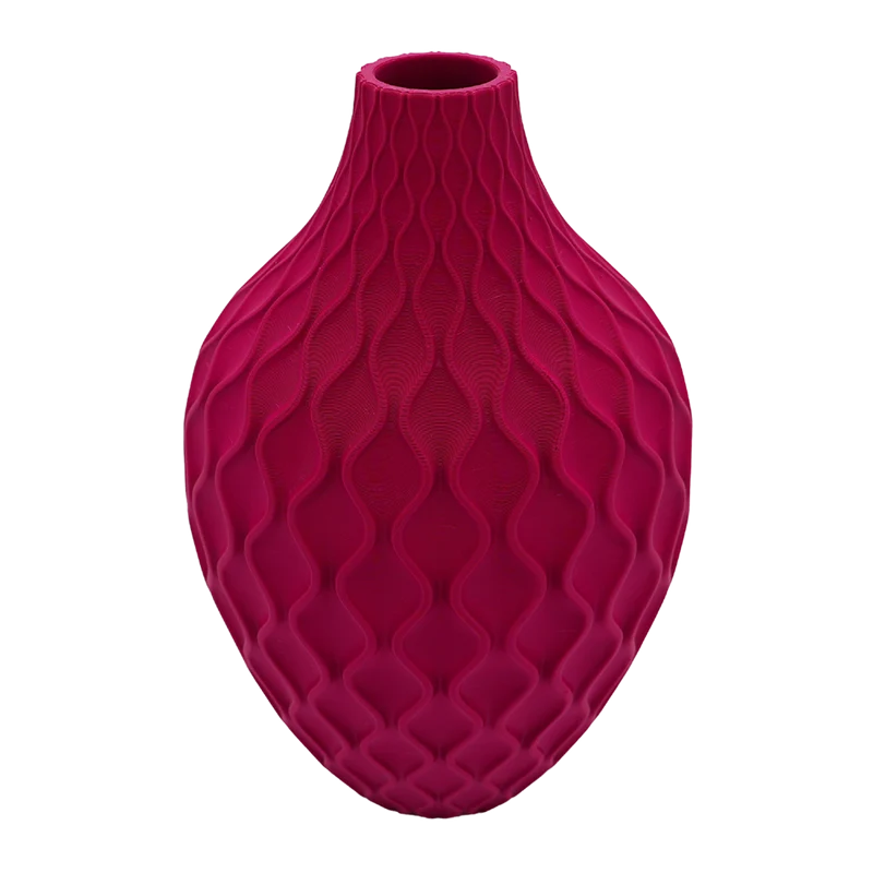 Ophira 3D-Vase – 3D-gedruckte Vase – nachhaltiges PLA – geeignet für künstliche Blumen