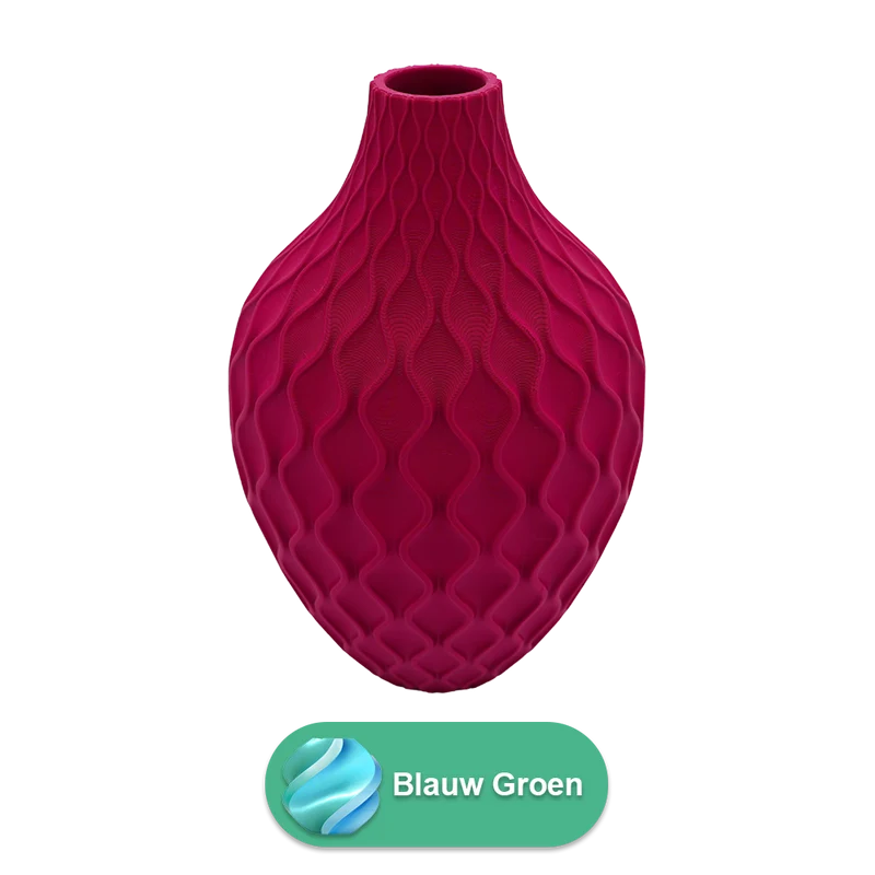 Ophira 3D-Vase – 3D-gedruckte Vase – nachhaltiges PLA – geeignet für künstliche Blumen