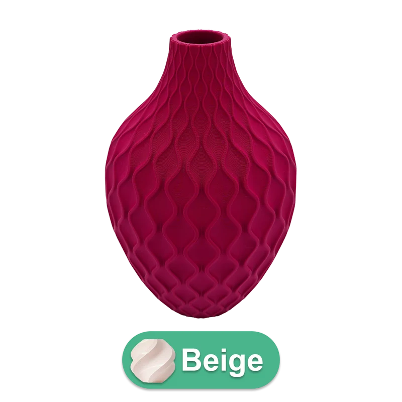 Ophira 3D-Vase – 3D-gedruckte Vase – nachhaltiges PLA – geeignet für künstliche Blumen