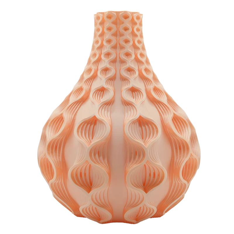 Korallen-3D-Vase – 3D-gedruckte Vase – nachhaltiges PLA – geeignet für künstliche Blumen