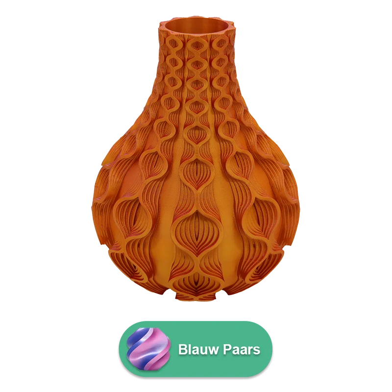 Korallen-3D-Vase – 3D-gedruckte Vase – nachhaltiges PLA – geeignet für künstliche Blumen