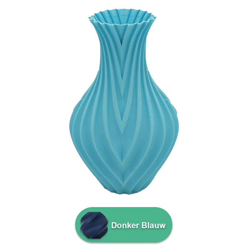 Lumia 3D-Vase – 3D-gedruckte Vase – nachhaltiges PLA – geeignet für künstliche Blumen