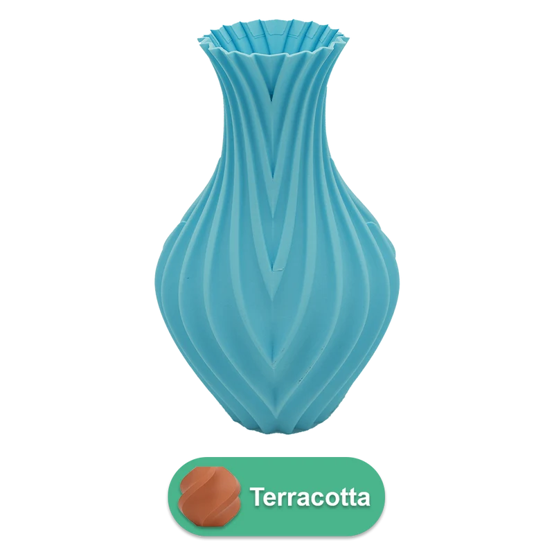 Lumia 3D-Vase – 3D-gedruckte Vase – nachhaltiges PLA – geeignet für künstliche Blumen