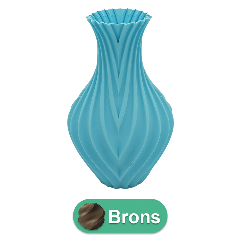 Lumia 3D-Vase – 3D-gedruckte Vase – nachhaltiges PLA – geeignet für künstliche Blumen