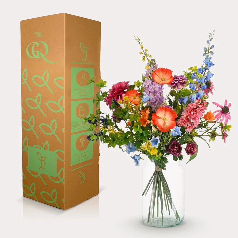 Künstliche Blumen - Bouquet XL - Electric Love - 90cm