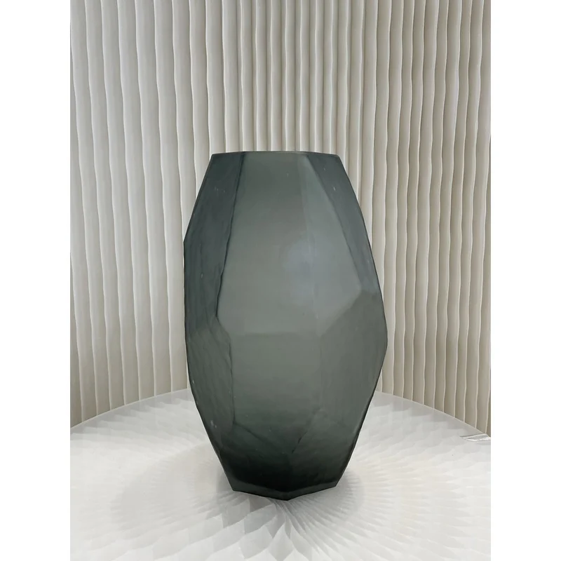 Vase Stone Smoke Large(v14718-330smoke)