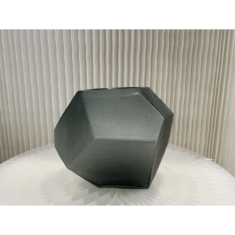 Vase Stone Smoke Small(v14718-200smoke)