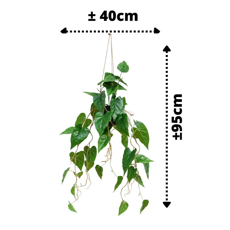 Anthurium Künstliche Hängepflanze 95 cm