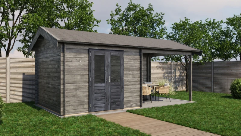 Gartenhaus Fulda 600 cm x 300 cm