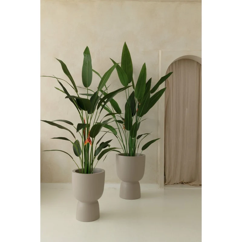 Künstliche Strelitzia-Pflanze mit Blüte 180 cm