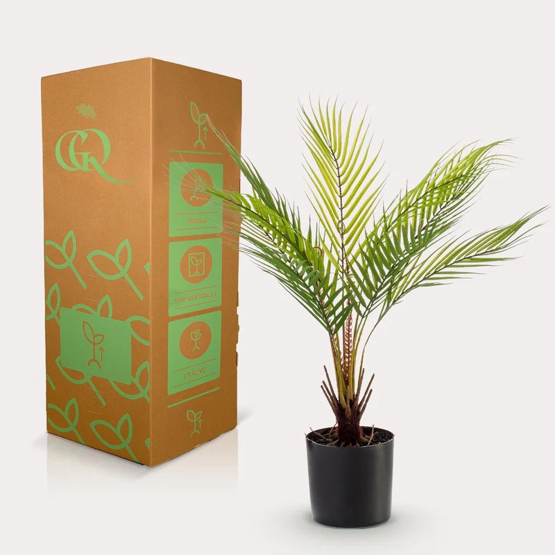 Künstliche Pflanze - Chamaedorea - Bergpalme - 50 cm