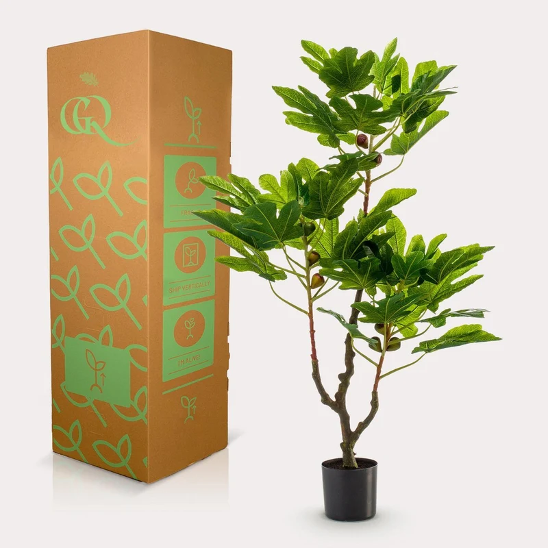 Künstliche Pflanze - Ficus Carica - Feigenbaum - 95 cm