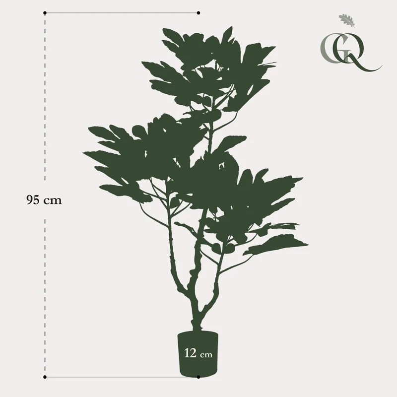 Künstliche Pflanze - Ficus Carica - Feigenbaum - 95 cm