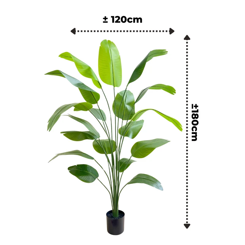 Künstliche Bananenpflanze 180 cm